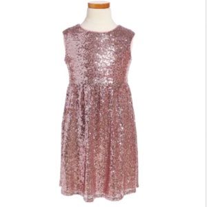 LOVE NICKIE LEW PINK SEQUIN PARTY DRESS TODDLER 2